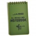 5 PCS Tactical Note Book All-Weather All Weather Notebook Waterproof Writing Paper in Rain