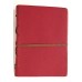 Diary String Key Retro Vintage Classic Leather Bound Notebook (Red)