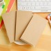 Office Suppliers Vintage Kraft Notebook Drawing Scrawl Notepad Travel Journal Sketchbook Diary Memo Book With Grids / Line Paper