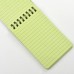 Set of 3 Green Waterproof/All Weather/Shower/Aqua Notes/Notepad/Notebook