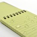 Set of 6 Yellow Waterproof/All Weather/Shower/Aqua Notes/Notepad/Notebook