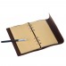 XRHYY Dark Brown Color Vintage Classic PU Leather Notebook for Diary, Travel journal and Note