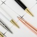 2Pcs 5Pcs Point Pen Metal Pen Glass Crystal Sparkling Diamond  Roller Pens for School Office