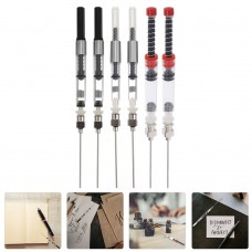 6pcs 3pcs Fountain Pen Ink Cartridge Converter Filler Ink Pen Syringe Tools Device