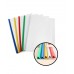 5 PCS Standard Sliding Bar Translucent Design Project File Report Covers For A4 Paper File Resume School Office Organizer Binder