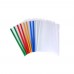 5 PCS Standard Sliding Bar Translucent Design Project File Report Covers For A4 Paper File Resume School Office Organizer Binder