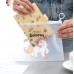 Multi Style Leopard Unicorn student Pencil Case File Storage Bag Cosmetic Bag Cute Transparent Zipper Bag