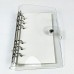 XRHYY A5 A6 A7 Notebook Clip Matte Translucent 6 Hole Notepad Binder Binding Cover Scrapbook Photo Album File Folder